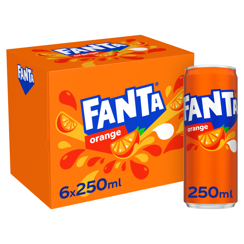 Orange 6 X 250ml