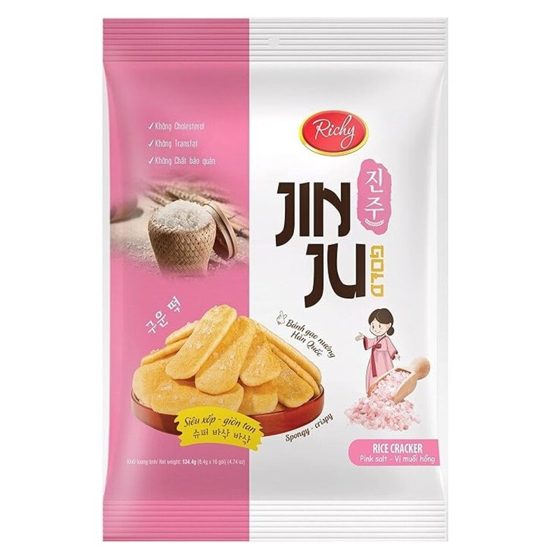RICHY JINJU PINK SALT Reiscracker 134,40g