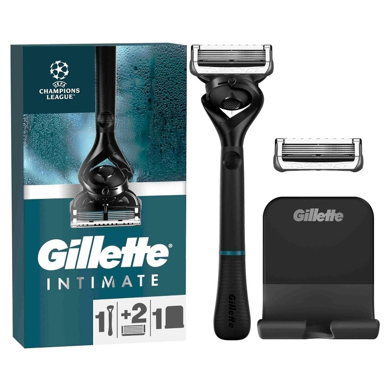 Gilette Intimate - Système de rasage pour zones intimes + 2 lames - 1 unité