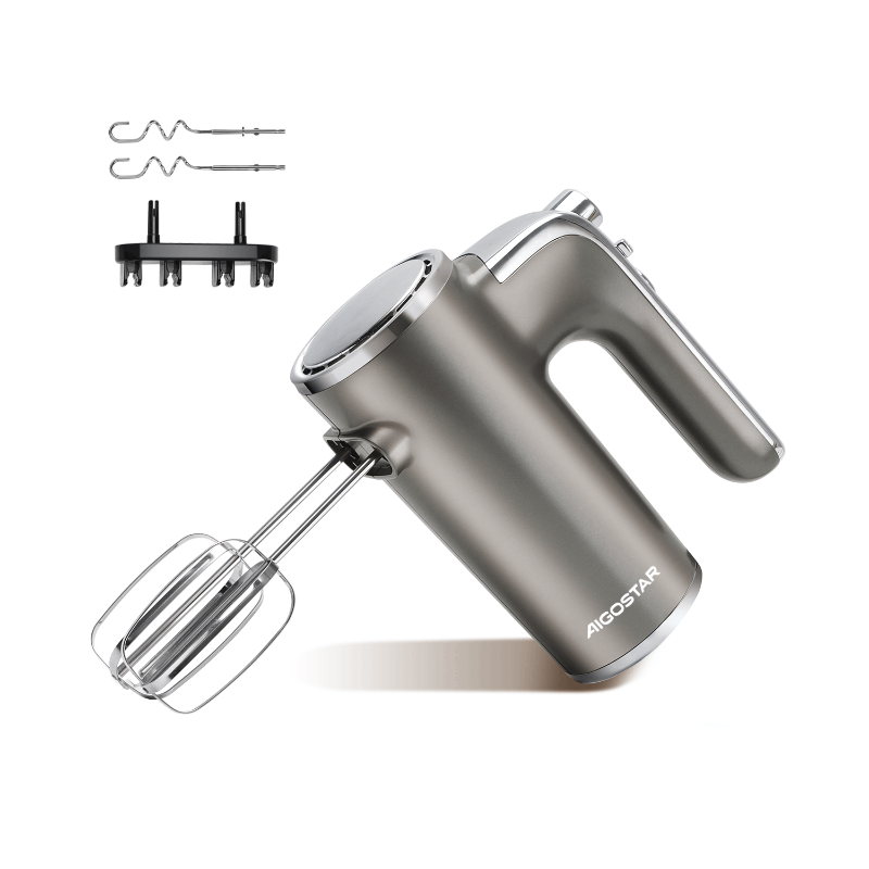 Aigostar Adela HM-400GVDE - handmixer - 400 W, 5 snelheden, goud