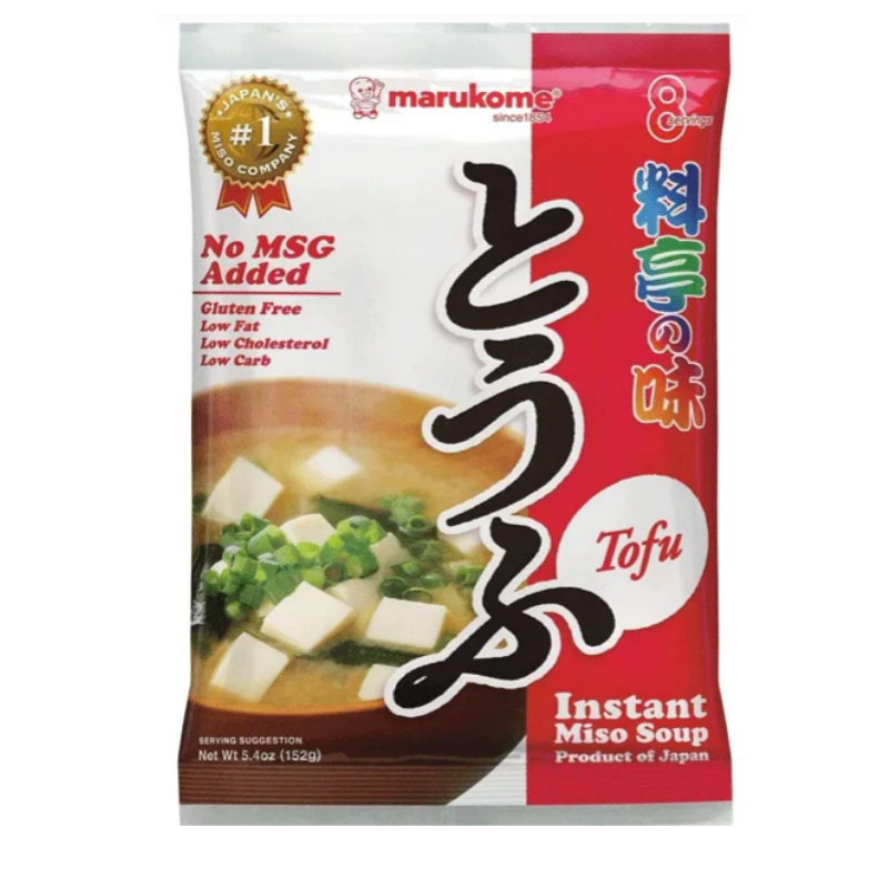 Marukome Instant Miso Soup Tofu Flavor 152 g