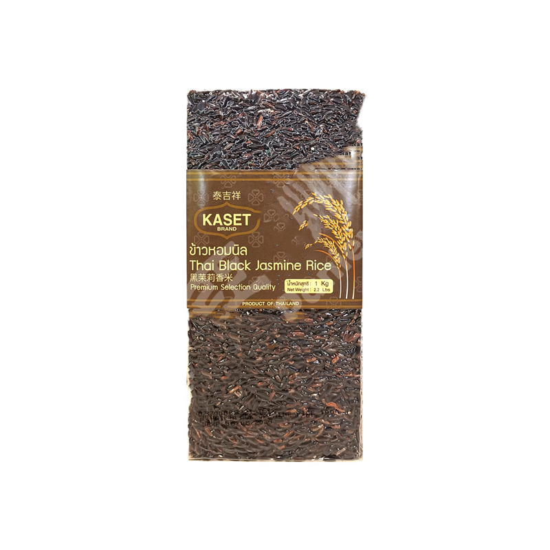Kaset Thaise zwarte jasmijnrijst 1 kg