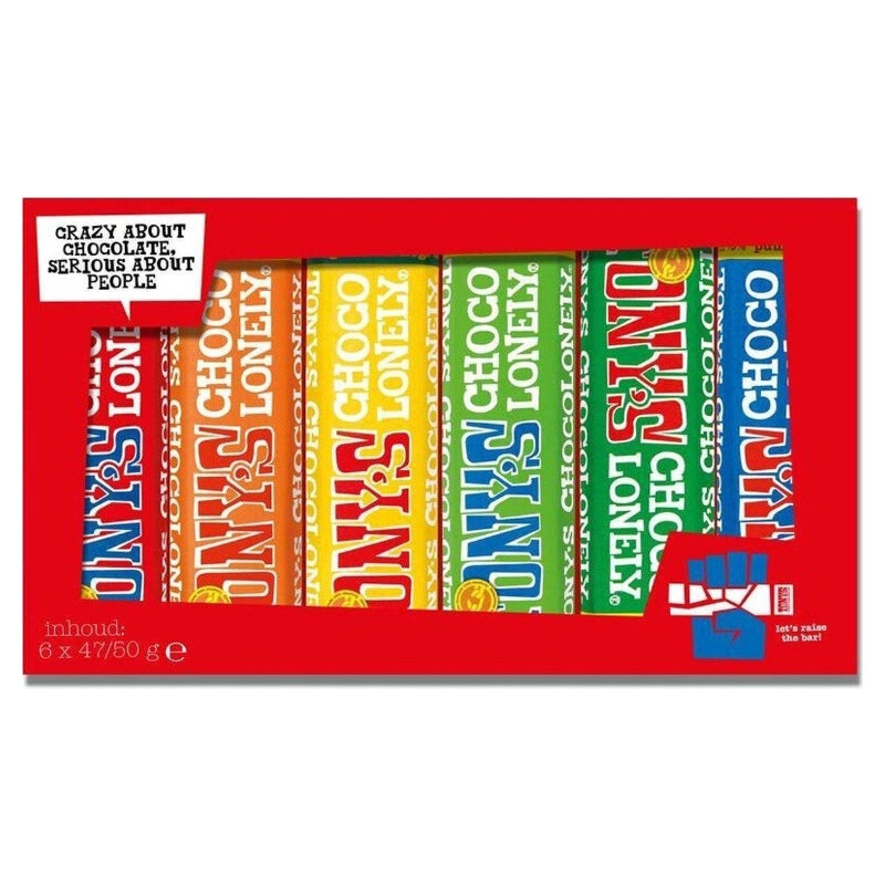 Tony's Chocolonely Chocolade Cadeaupakket - 288 g