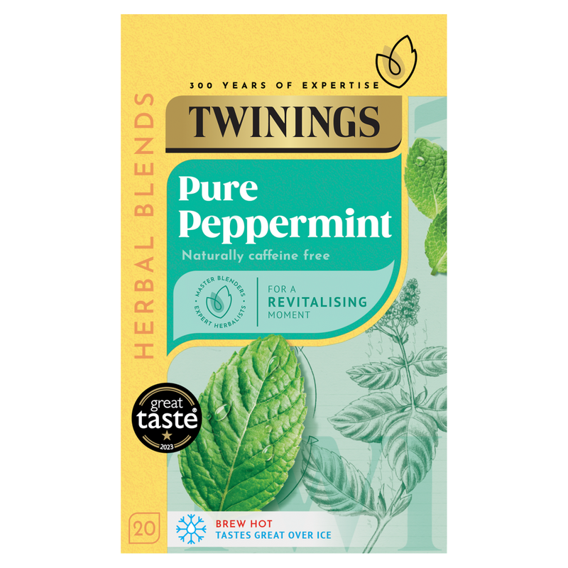 Pure Peppermint Tea Bags 20 Pack