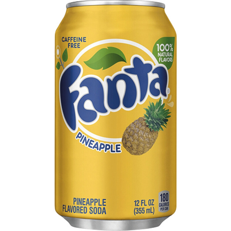 FANTA Ananas 355 ml【Vendu uniquement en France, Belgique, Luxembourg】