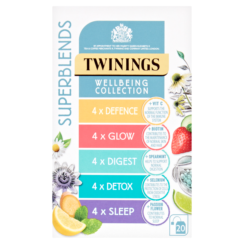 Superblends Wellbeing Collection 20 Tea Bags 37g