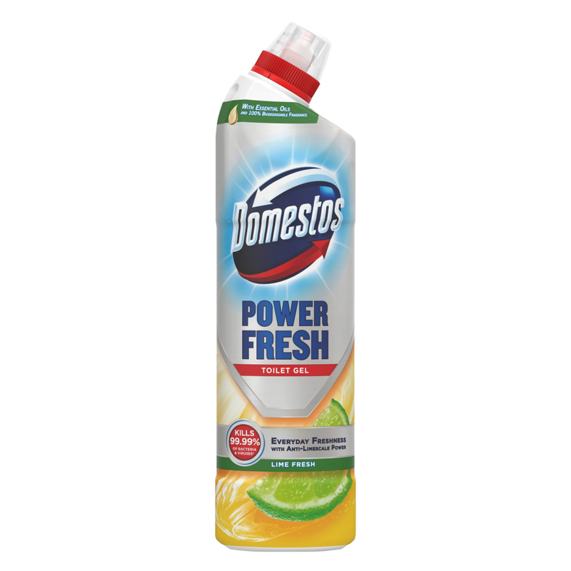 Power Fresh Toilet Gel Lime Fresh 750 ml