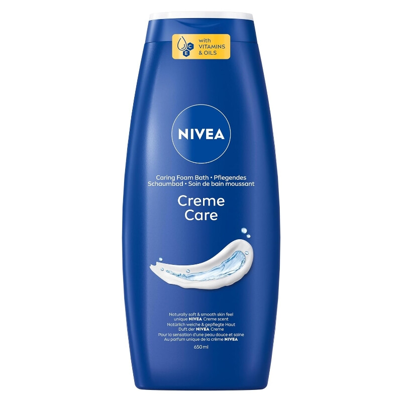 Nivea Cream Care Schuimbad – 650ml