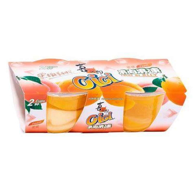 2 Cups Peach Jelly 400g