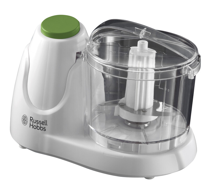 Food Collection Mini Chopper - Compact, 130W, White - Model 22220