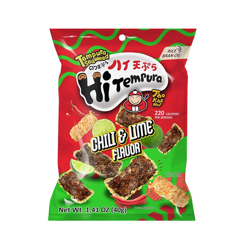 Taokaenoi Tempura Nori Chili Lime Smaak - 40 g
