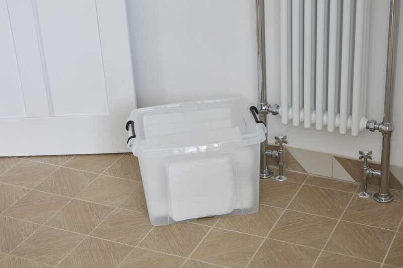 40L Smart Box & non folding lid-Clear