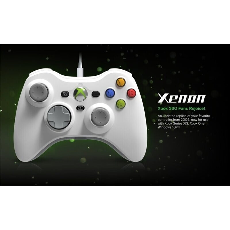 Hyperkin - Xenon - Wired Controller - For Xbox Series X|S/Xbox 1/Windows 11|10 (White)