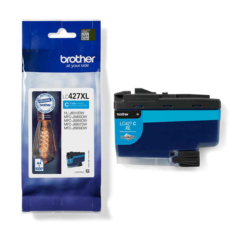 Brother LC427XLC inktcartridge 1 stuk origineel cyaan