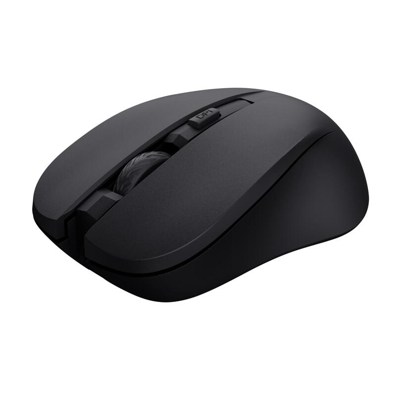 Trust Mydo muis kantoor ambidextrous RF draadloos optisch 1800 DPI