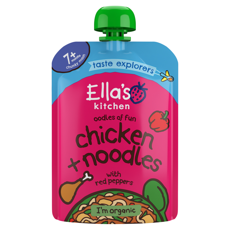 Chicken & Noodles with Red Pepper 7+ Months 130g