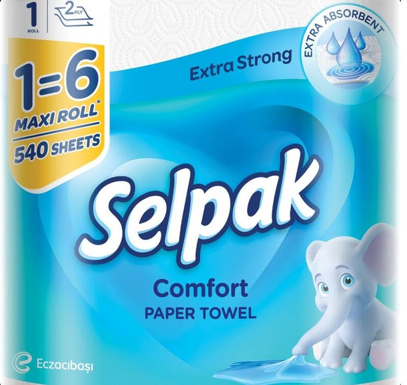 Selpak Keukenpapier Jumbo 1=6