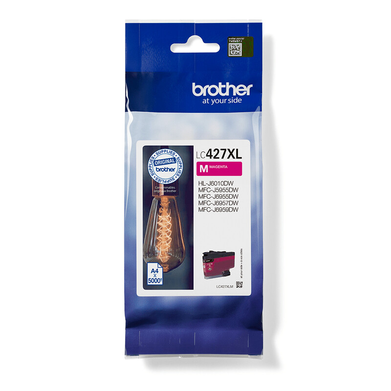 Brother LC427XLM inktcartridge origineel magenta, 1 stuk