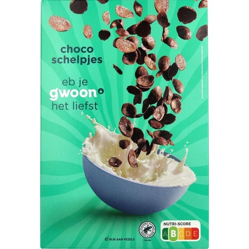 G'woon Chocolade Schelpen - 500 g