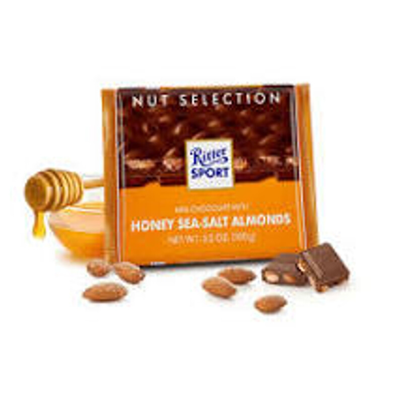 Ritter Sport Honing Zout Amandel Chocolade - 100 g