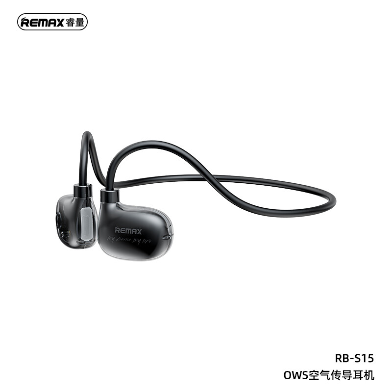 OWS Open-Ear Air Conduction Earbuds- Black
