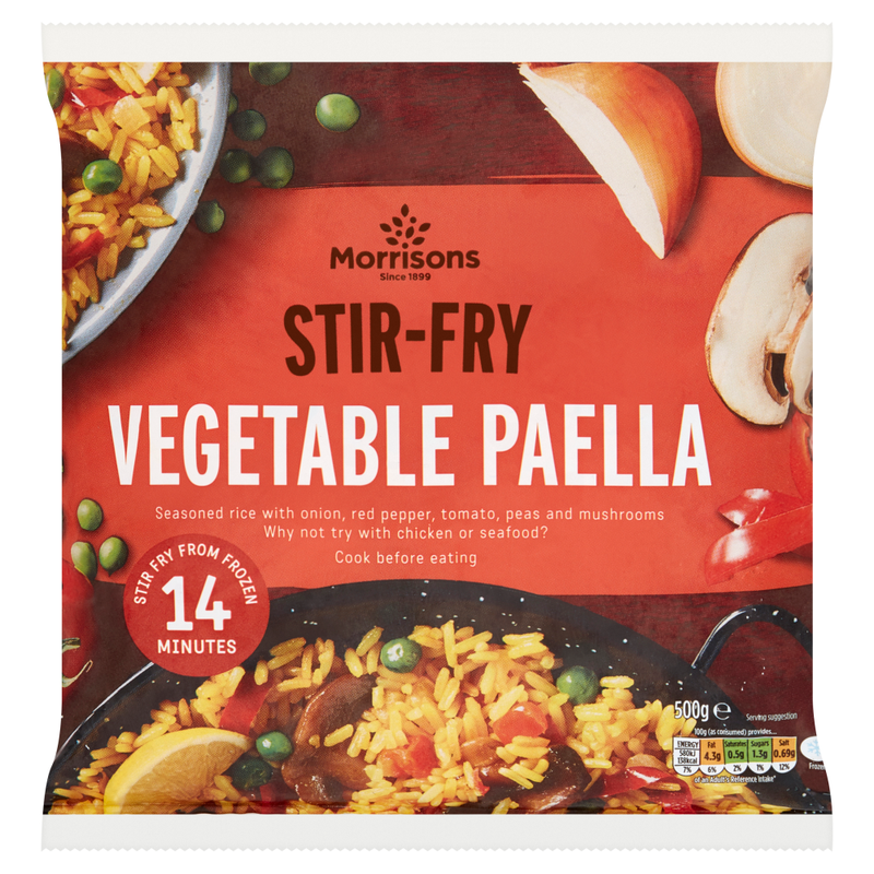Stir-Fry Vegetable Paella 500g