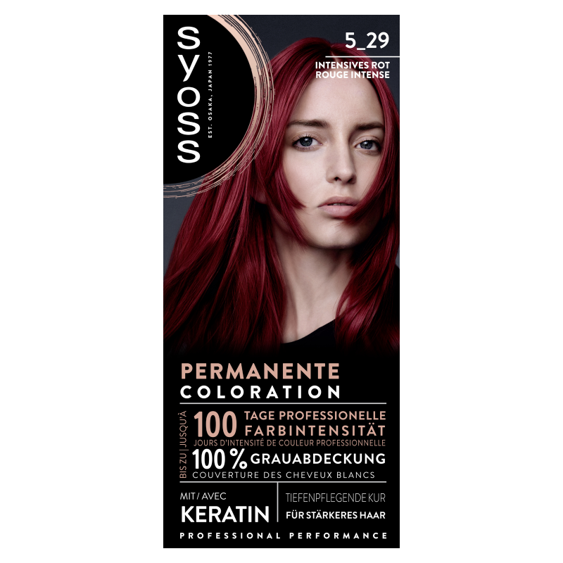 Syoss Haarfarbe 5_29 Intensivrot