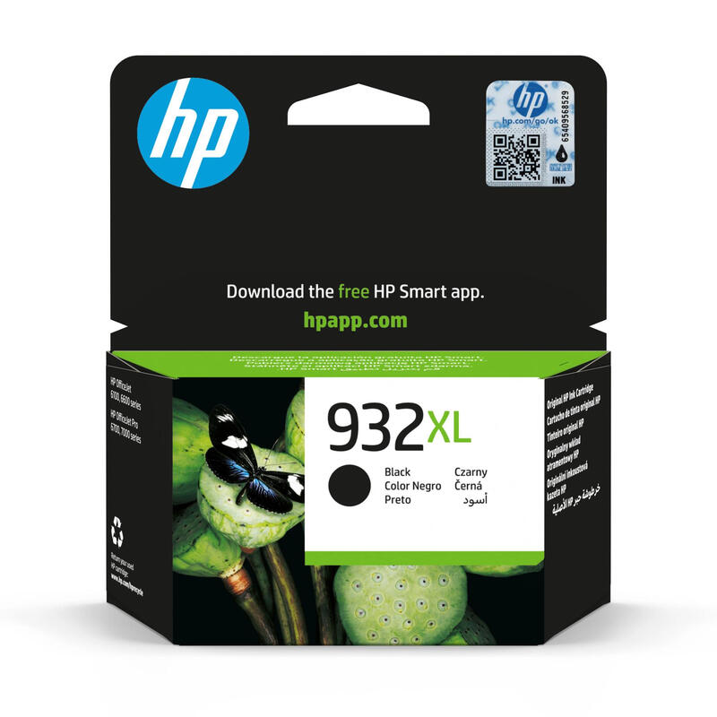 HP 932XL originele hoge capaciteit zwarte inktcartridge