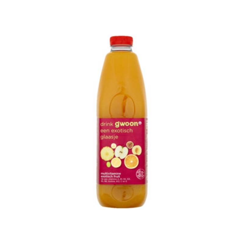 G'woon multivitamine exotisch vruchtensap - 1,5 l