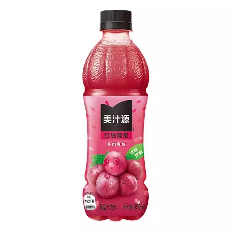 Minute Maid Red 【Cooling】【Hydration】Minute Maid Juice Drink ( Grape) 450Ml