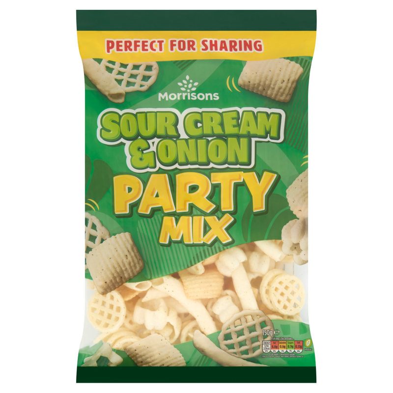 Morrisons Sour Cream & Onion Party Mix 150G