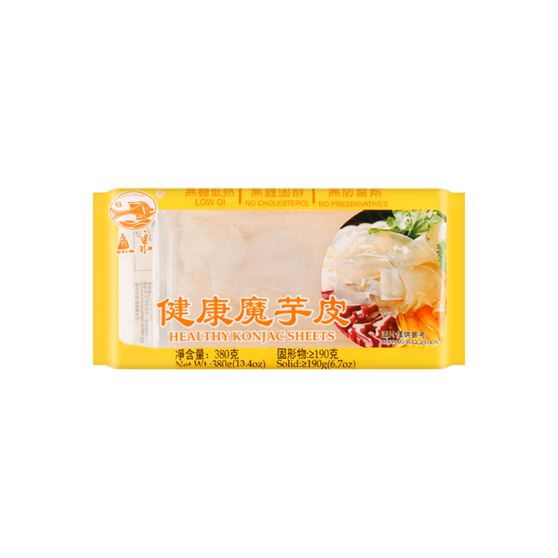 Yu Quan Fish Spring Konjac Skin 380G