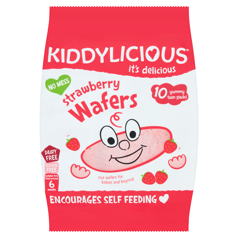 Strawberry Wafers 6 Months 10 x 4g