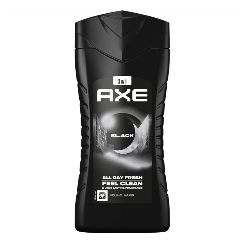 Gel douche AXE NOIR 250 ml
