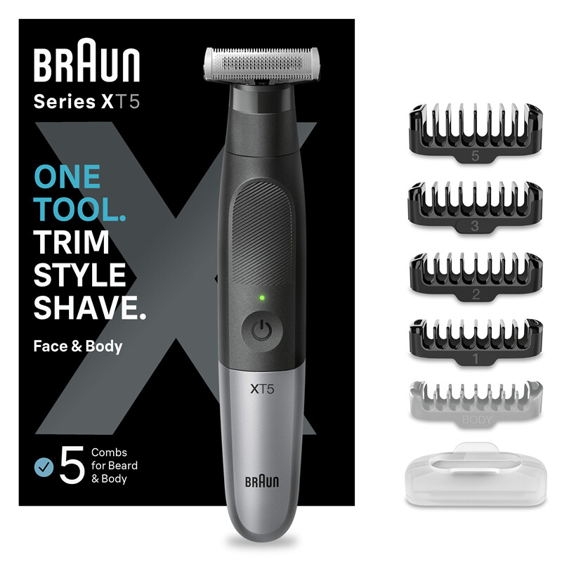 Braun Série X XT5100 Tondeuse Visage et Corps
