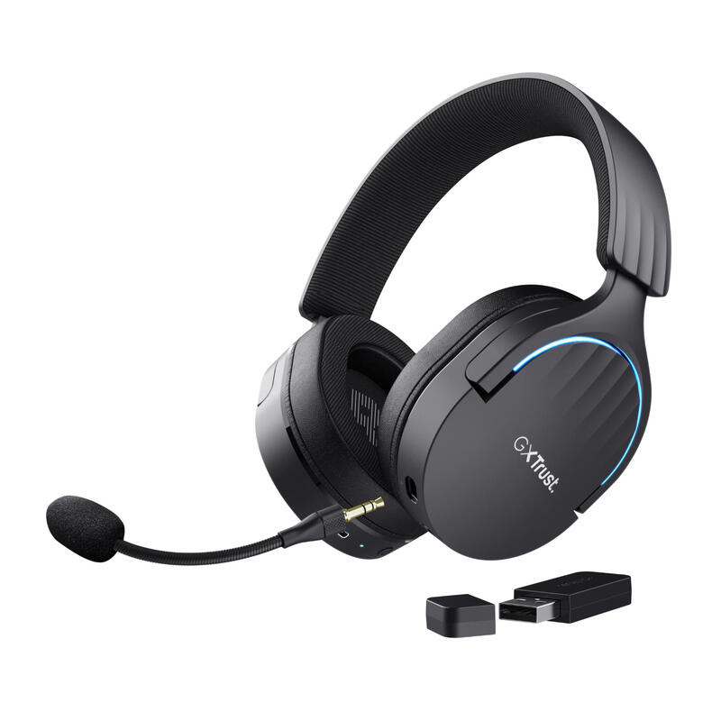 Trust GXT 491 Fayzo - Gaming Headset - Draadloos - 7.1 Surround Sound - Over-ear - Zwart
