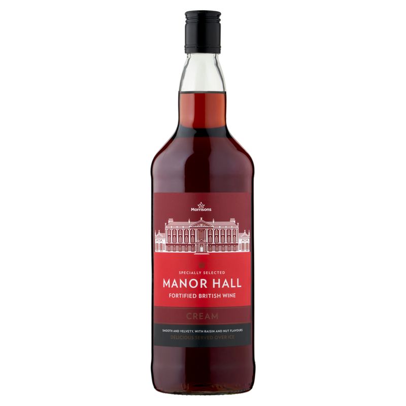 Specially Selected Manor Hall Fortified British Wine Cream 1L