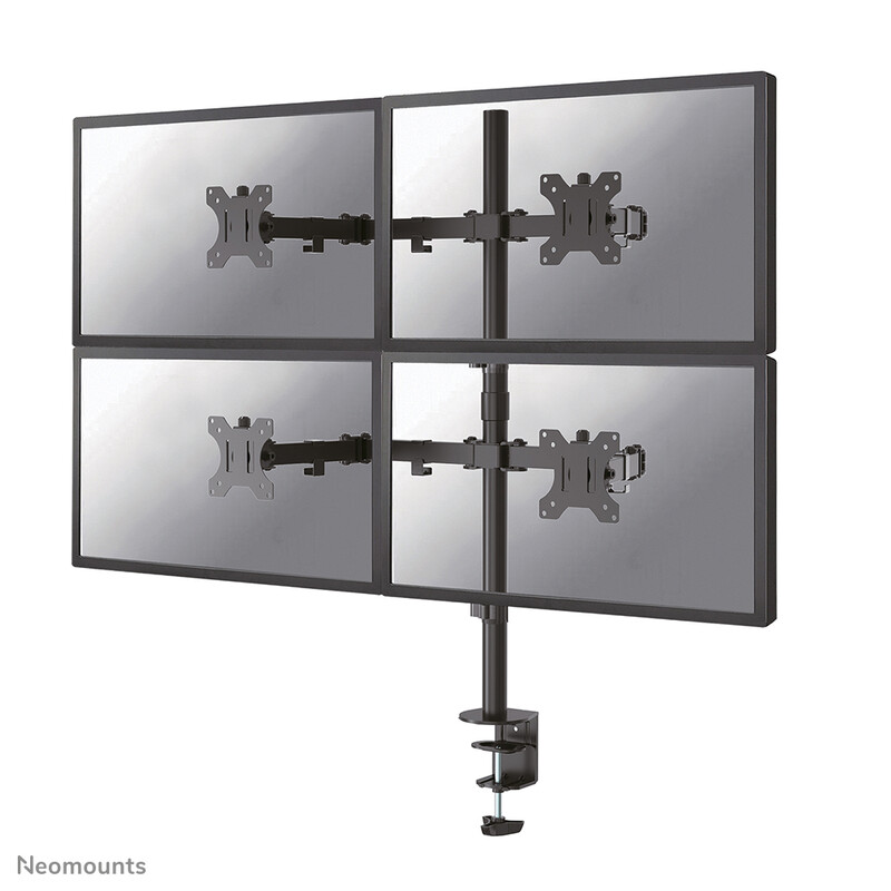 Neomounts FPMA-D550D4BLACK Monitorarm 13-32"