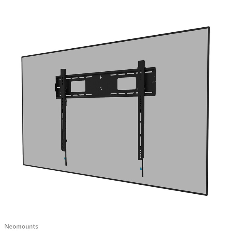 Neomounts WL30-750BL18 Heavy duty muurbeugel 43-98" - vlak - vergrendelbaar - snelle installatie - TÜV