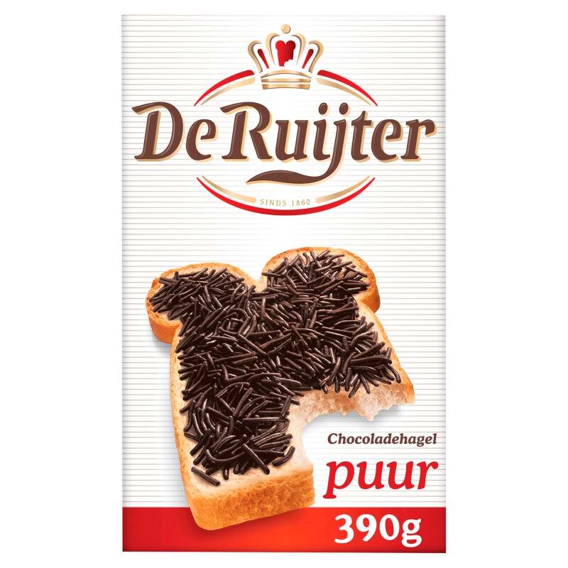 De Ruijter Hail Chocolate Pure - 390 g