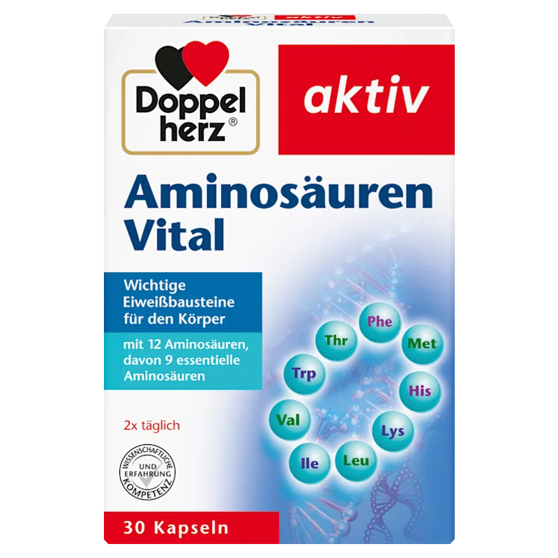 Doppelherz Aktiv Aminosäuren Vital 30 Kapseln