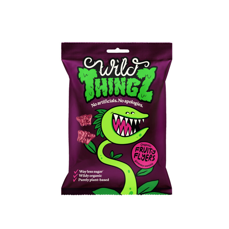 Organic & Vegan Sweets Fruity Flyers 130g