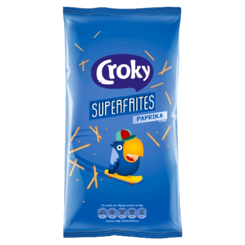 Croky Superfrites Paprika - 150 g