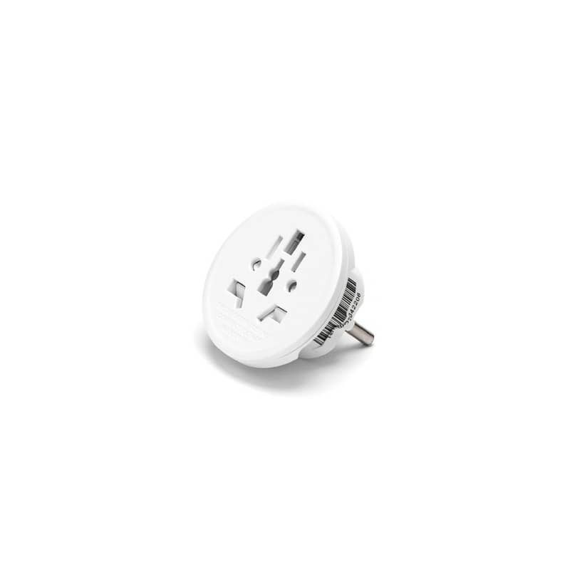 Aigostar Steckeradapter/Steckerleiste, geeignet für Schlafzimmer und Küche, 10 A max., 2300 W, weiß
