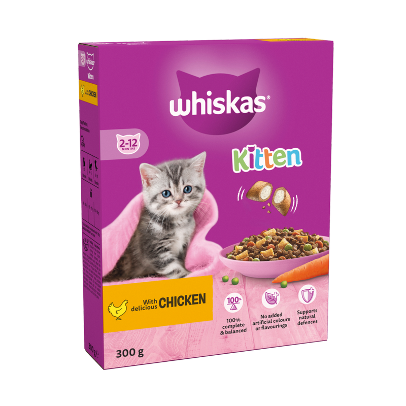 Kitten Chicken Dry Cat Food 300g