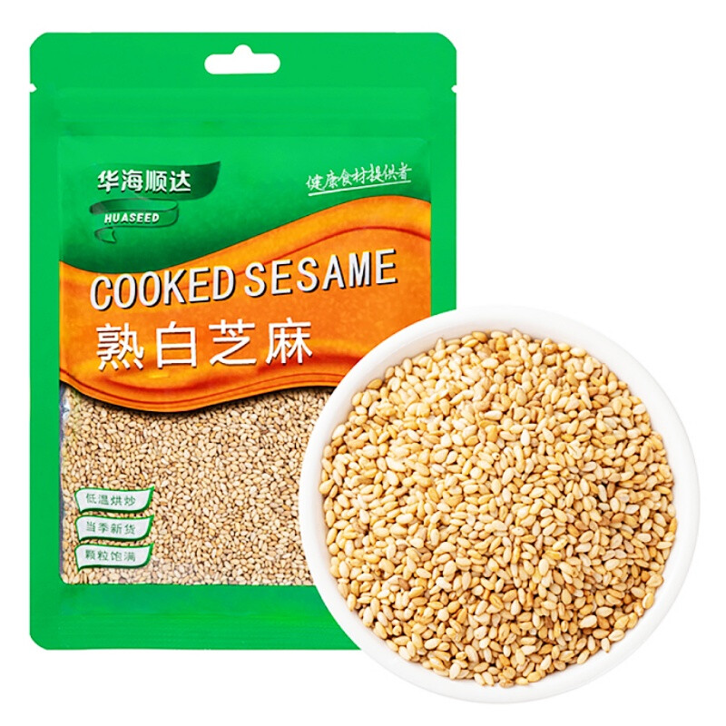 Huahaishunda Cooked White Sesame 100g