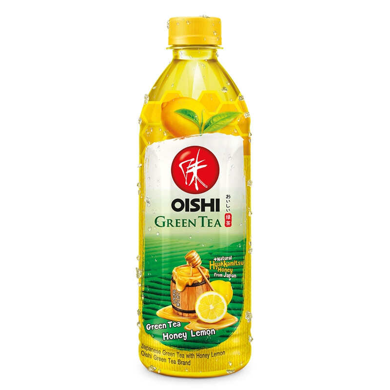 Oishi Green Tea Honey Lemon 500Ml Honey Lemon 500 Ml