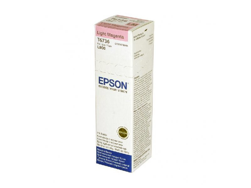 Epson T6736 licht magenta inktfles 70 ml