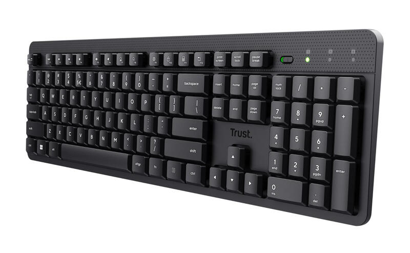 Trust Ody II toetsenbord kantoor RF draadloos QWERTY Amerikaans Engels zwart