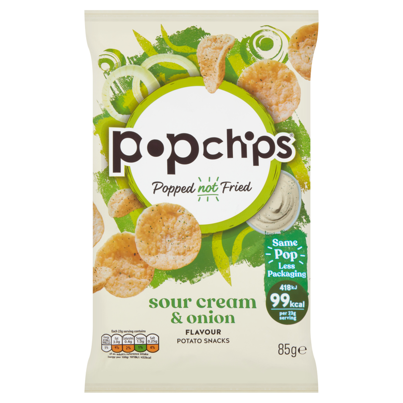 Popchips Sour Cream & Onion 85G